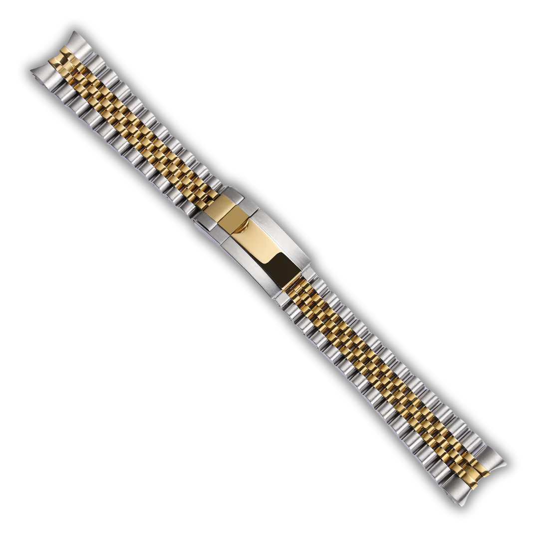 Silver/ Yellow Gold Jubilee Bracelet