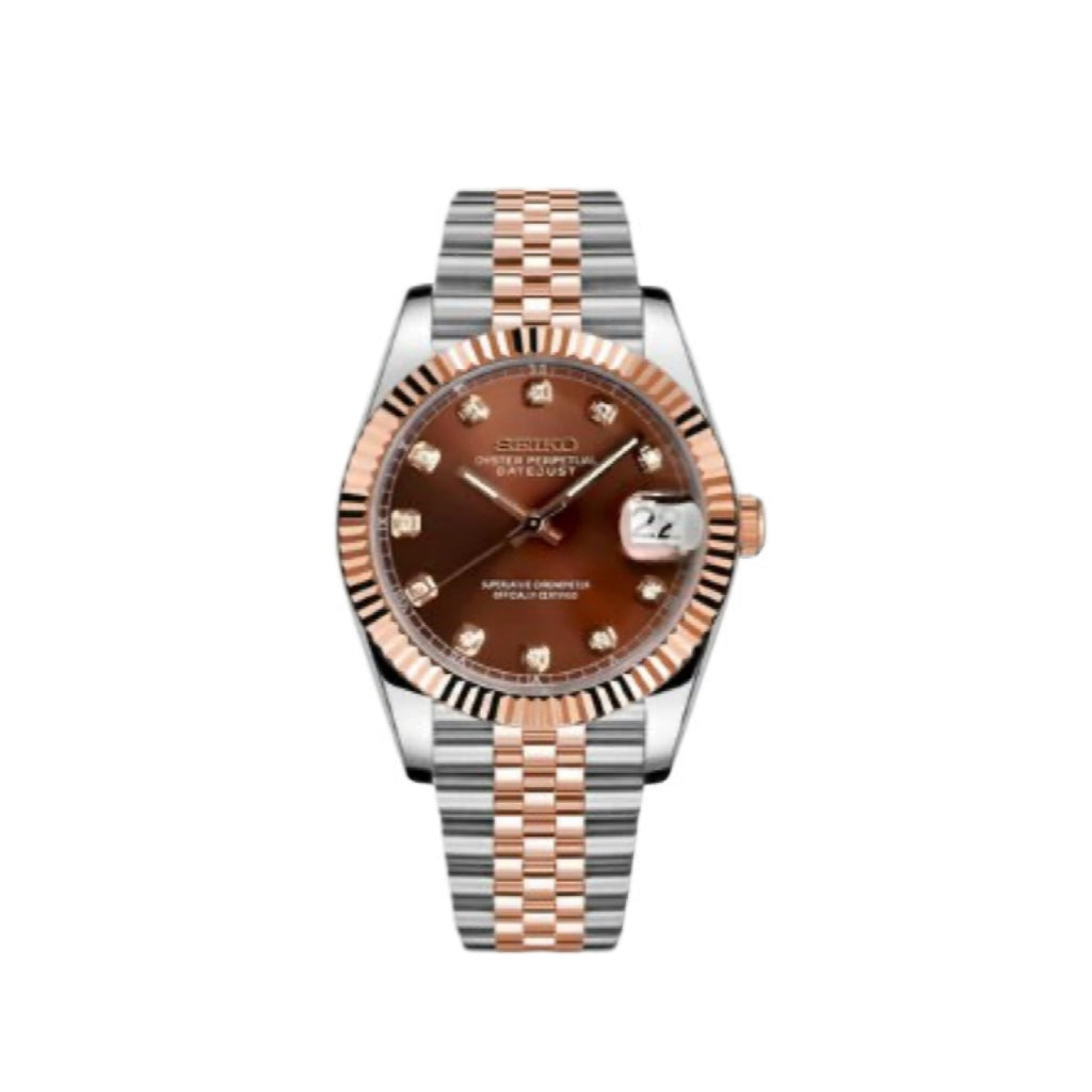 Seiko Datejust Chocolate Jewel Dial