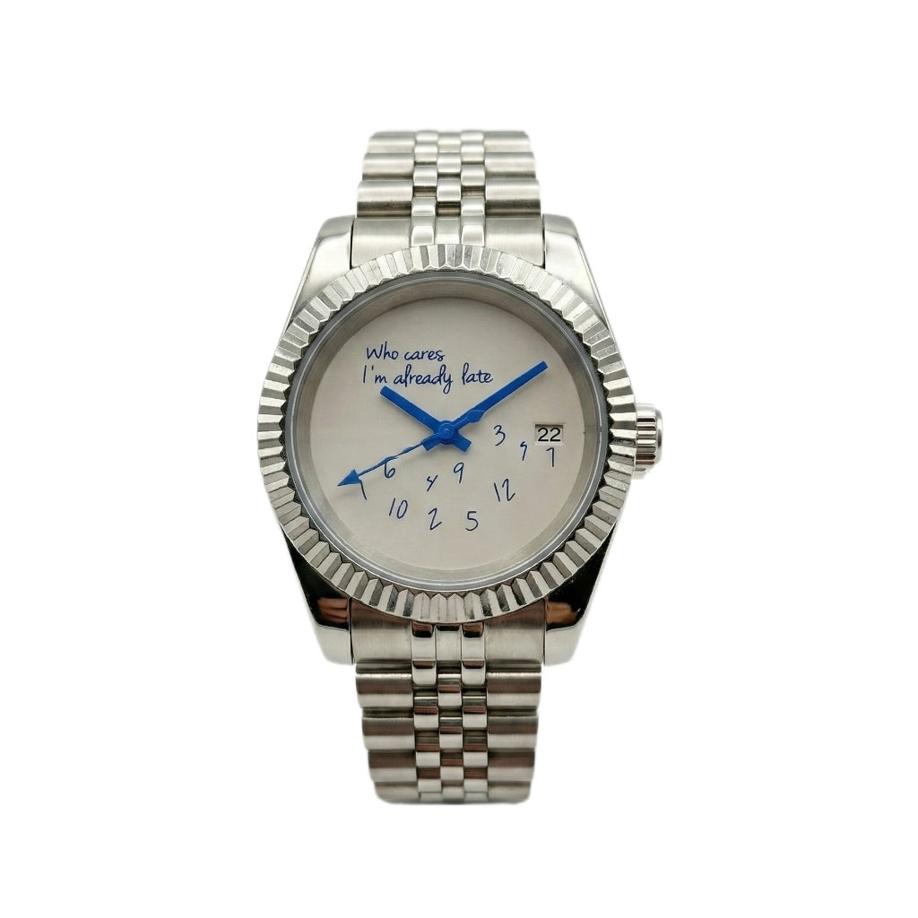 Seiko Datejust Who Cares I'm Already Late