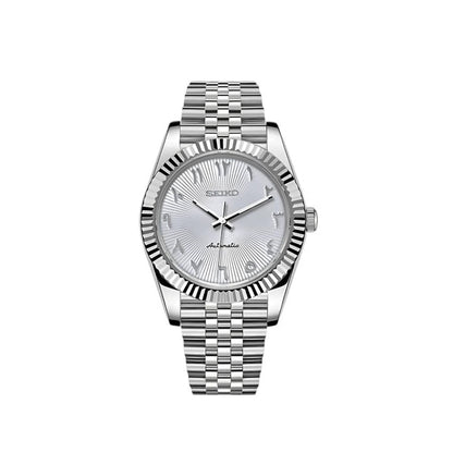 Seiko Datejust White Arabic Dial