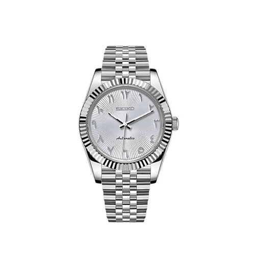 Seiko Datejust White Arabic Dial