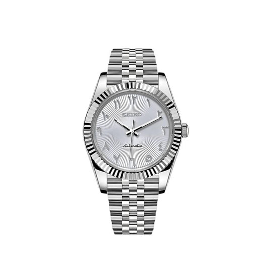 Seiko Datejust White Arabic Dial