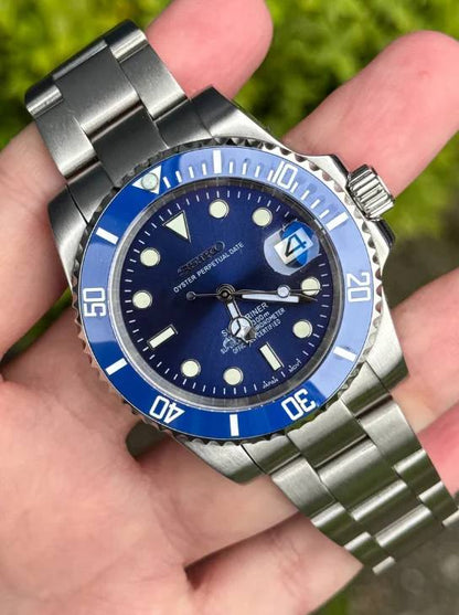 Seiko Submariner Smurf