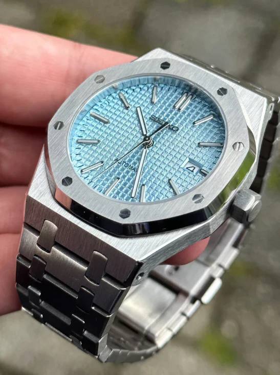 Seiko Royal Oak Tiffany Blue