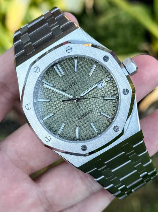 Seiko Royal Oak Olive Green – KENA TEMPO