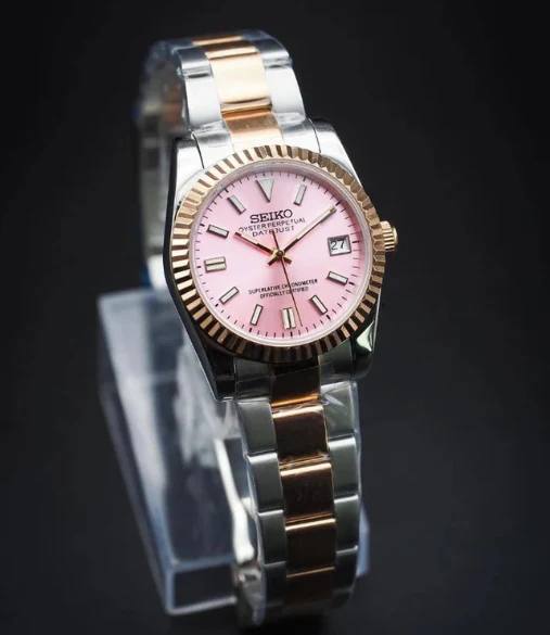 Seiko Datejust Pink Two Tone