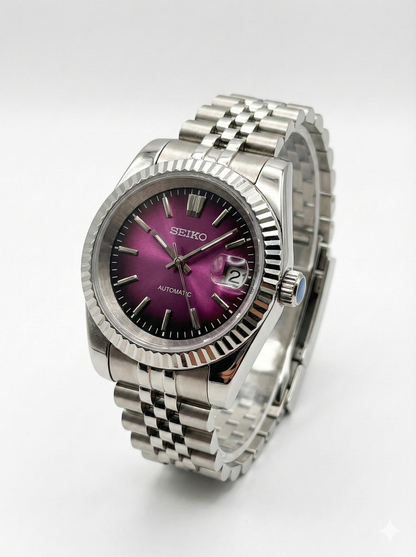Seiko Datejust Purple Dial