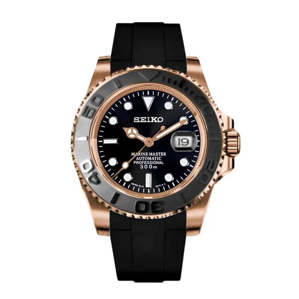 Seiko Marinemaster Black Dial